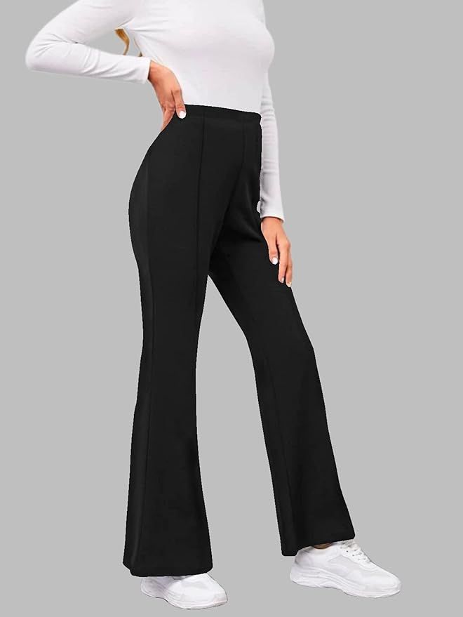 Women's Bell Bottom High Waist Trouser