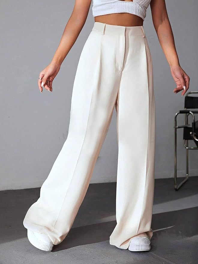 Women High Rise High Waist Trousers