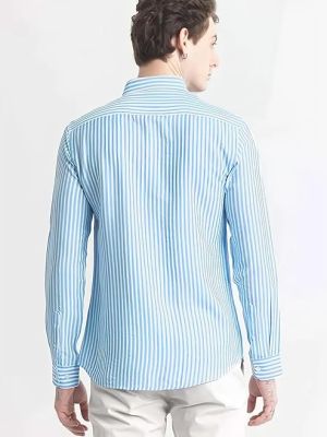 Men's Cotton Casual Printed Striped Stylish Latest T-Shirt for Men