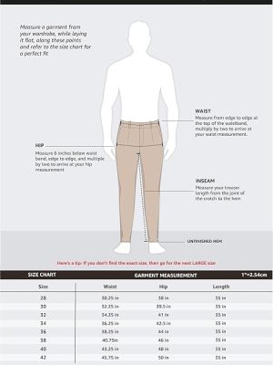 Symbol Men's Stretchable Formal Pants