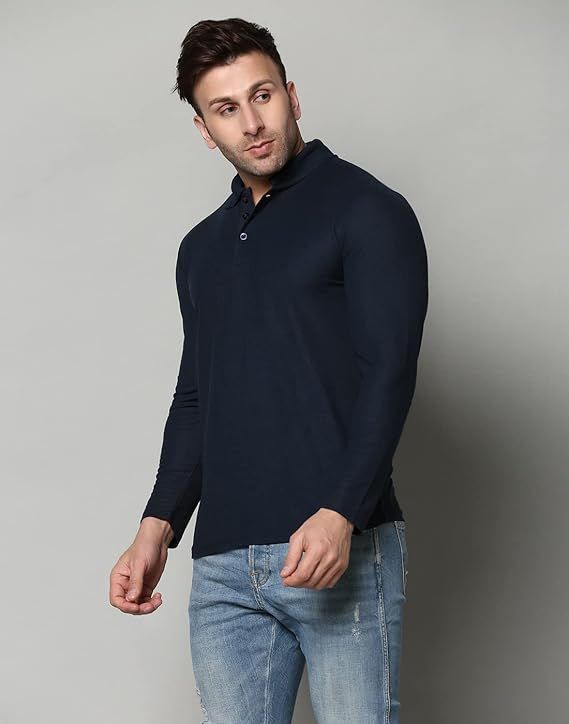 Solid Full Sleeve Men's T-Shirt