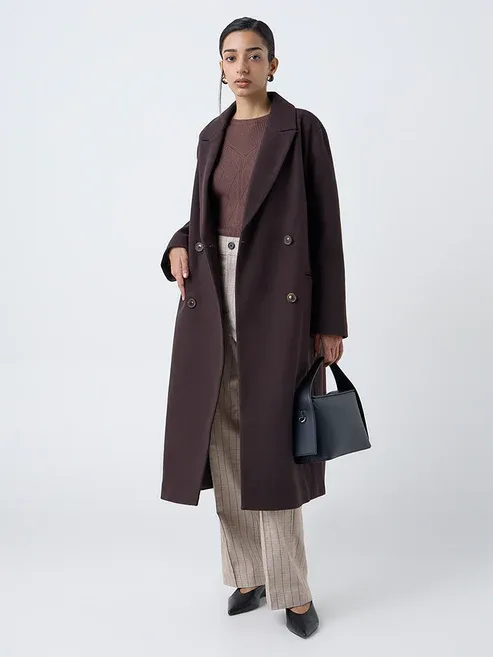 Product Dark Brown Solid Coa Image