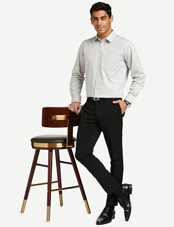 Product Symbol Men's Stretchable Formal Pants Image